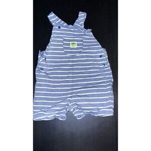 Carters jumper shorts summer stripe boys 6 month grey